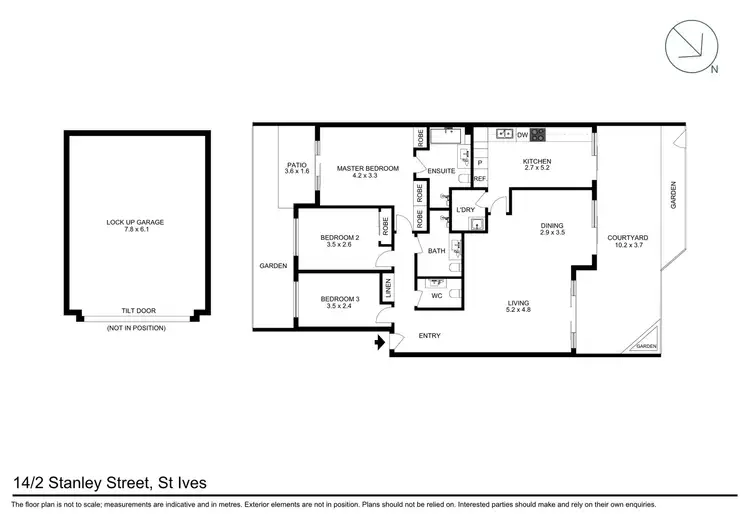 Floorplan of Homely apartment listing, 14/2 Stanley Street, St Ives NSW 2075