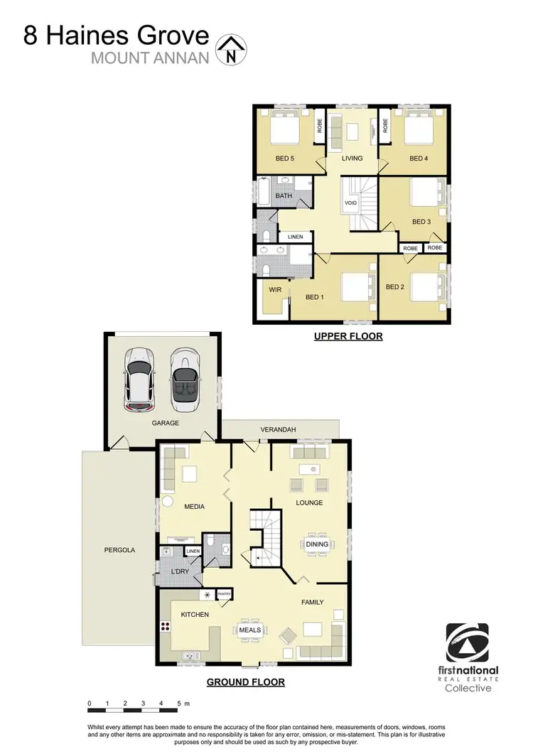 Floorplan of Homely house listing, 8 Haines Grove, Mount Annan NSW 2567