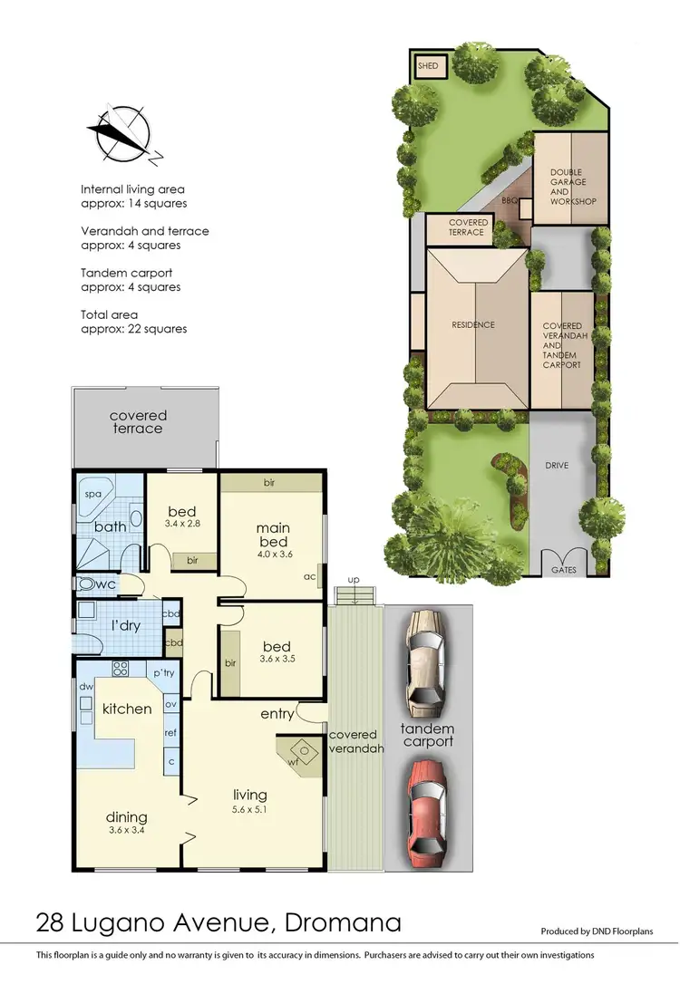 Floorplan of Homely house listing, 28 Lugano Avenue, Dromana VIC 3936