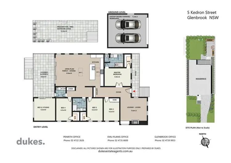 Floorplan of Homely house listing, 5 Kedron Street, Glenbrook NSW 2773