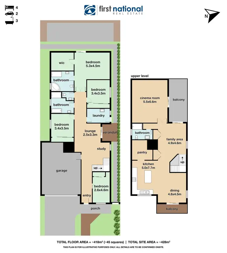 Floorplan of Homely house listing, 4 Clovelly Way, Officer VIC 3809