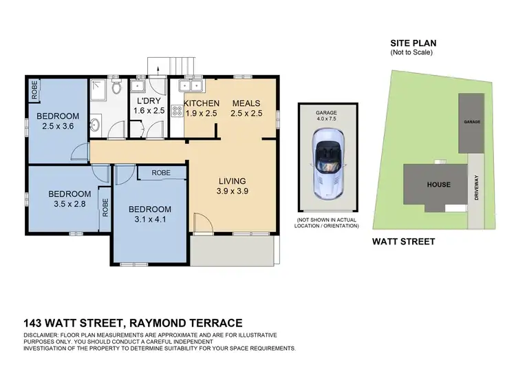 Floorplan of Homely house listing, 143 Watt Street, Raymond Terrace NSW 2324