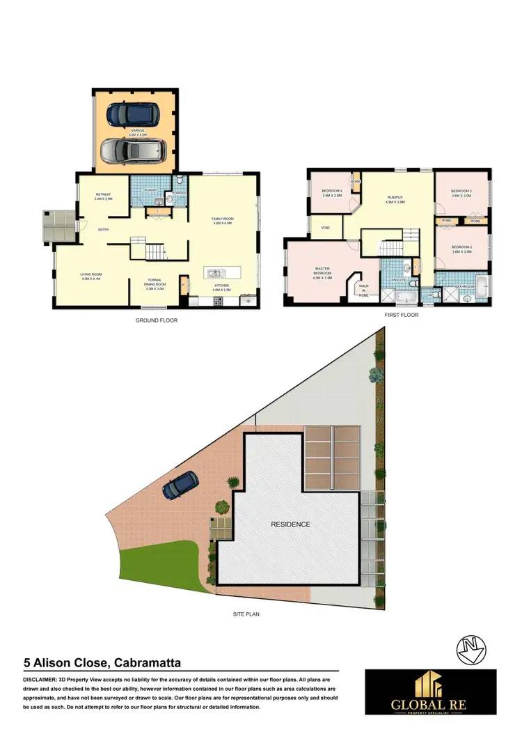 Floorplan of Homely house listing, 5 Alison Close, Cabramatta NSW 2166
