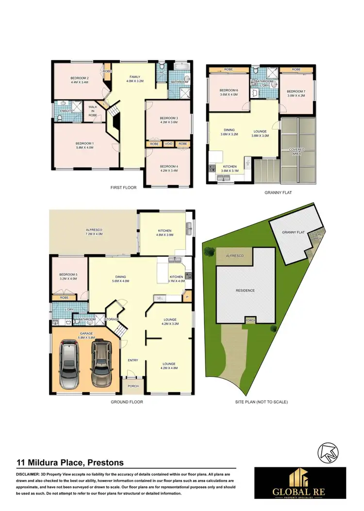 Floorplan of Homely house listing, 11 Mildura Place, Prestons NSW 2170