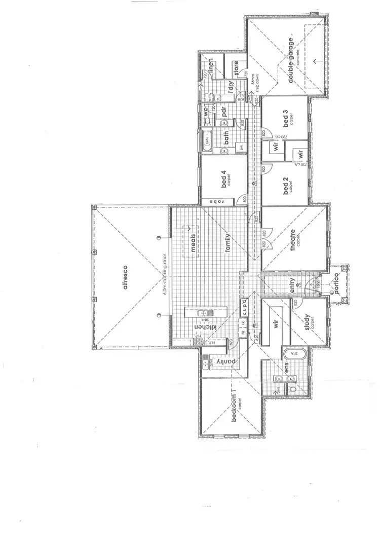 Floorplan of Homely house listing, 10 Ysonde Avenue, Irymple VIC 3498