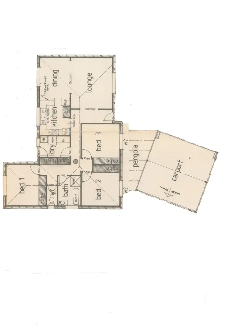Floorplan of Homely house listing, 76 Chaffey Park Drive, Merbein VIC 3505