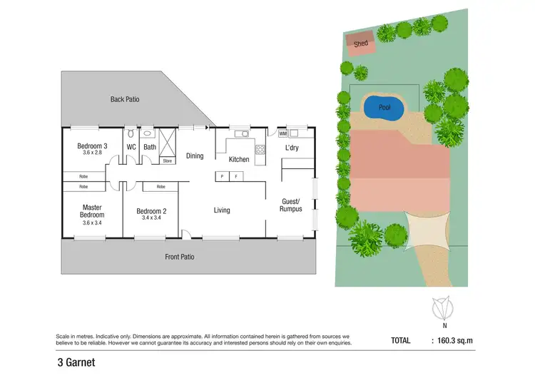Floorplan of Homely house listing, 3 Garnet Street, Kelso QLD 4815