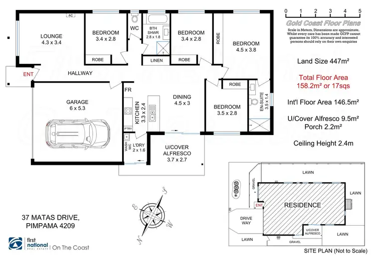 Floorplan of Homely house listing, 37 Matas Drive, Pimpama QLD 4209