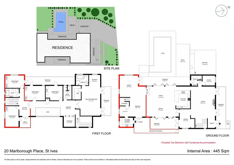 Floorplan of Homely house listing, 20 Marlborough Place, St Ives NSW 2075