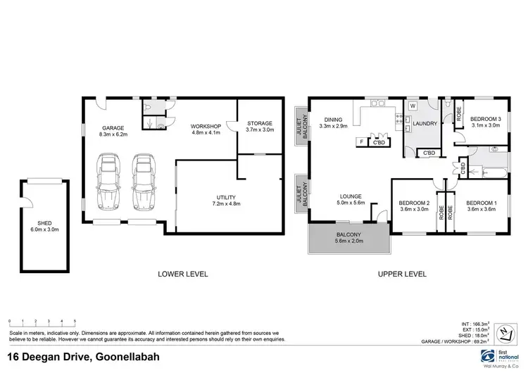Floorplan of Homely house listing, 16 Deegan Drive, Goonellabah NSW 2480