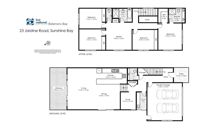 Floorplan of Homely house listing, 23 Jardine Road, Sunshine Bay NSW 2536