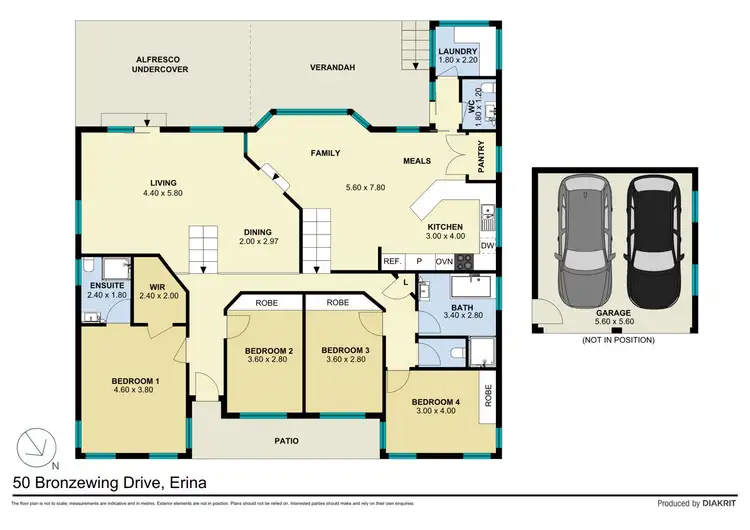 Floorplan of Homely house listing, 50 Bronzewing Drive, Erina NSW 2250