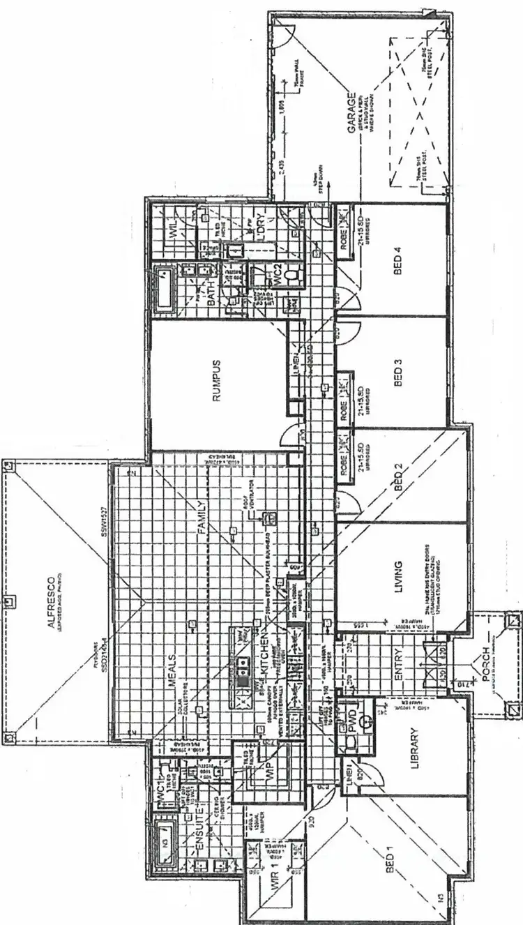 Floorplan of Homely house listing, 47 Moontongue Drive, Gol Gol NSW 2738