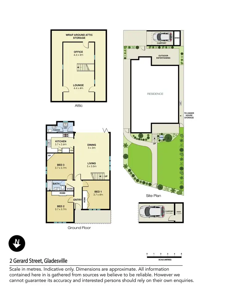 Floorplan of Homely house listing, 2 Gerard Street, Gladesville NSW 2111