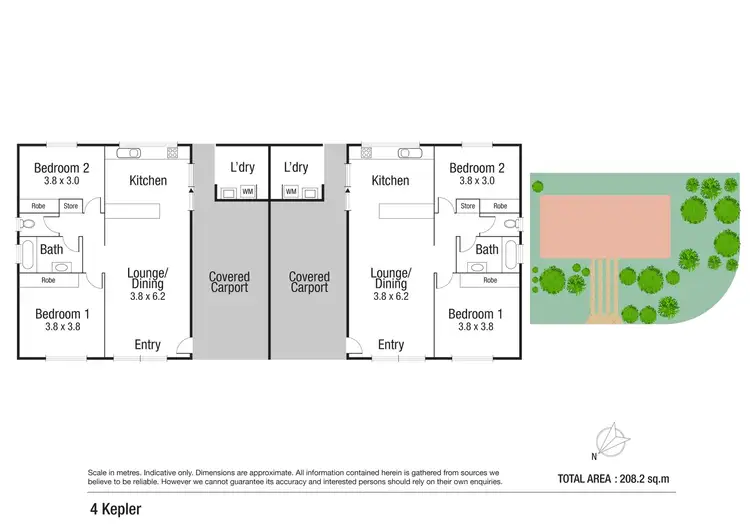 Floorplan of Homely house listing, 4 Kepler Street, Wulguru QLD 4811