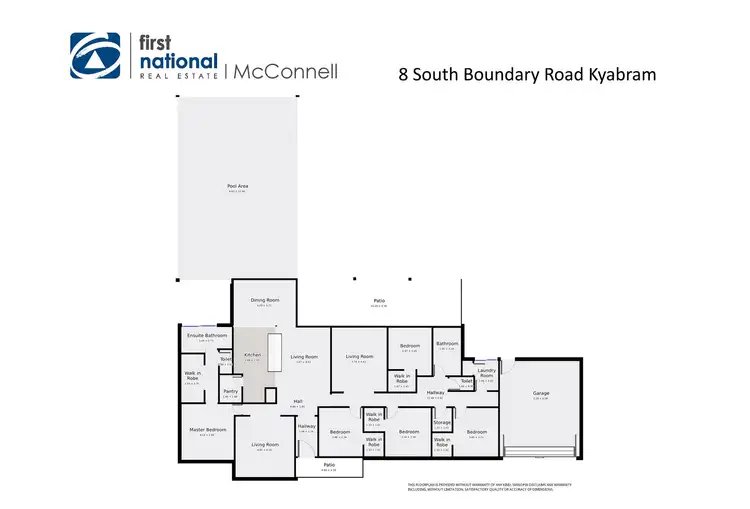 Floorplan of Homely house listing, 8 South Boundary Road, Kyabram VIC 3620