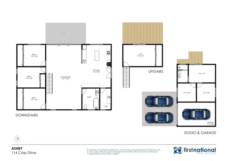 Floorplan of Homely house listing, 114 Crisp Drive, Ashby Heights NSW 2463