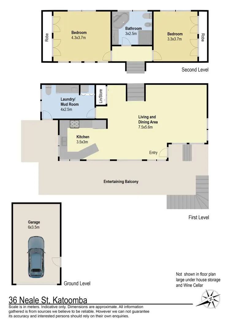 Floorplan of Homely house listing, 36 Neale Street, Katoomba NSW 2780