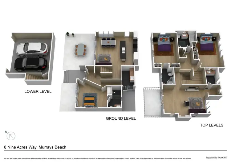 Floorplan of Homely house listing, 8 Nine Acres Way, Murrays Beach NSW 2281