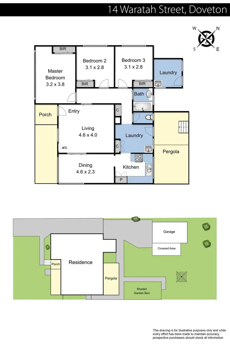 Floorplan of Homely house listing, 14 Waratah Street, Doveton VIC 3177