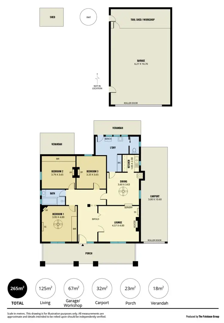 Floorplan of Homely house listing, 22 Avenue Road, Highgate SA 5063