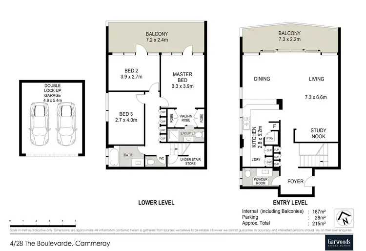 Floorplan of Homely apartment listing, 4/28 The Boulevarde, Cammeray NSW 2062