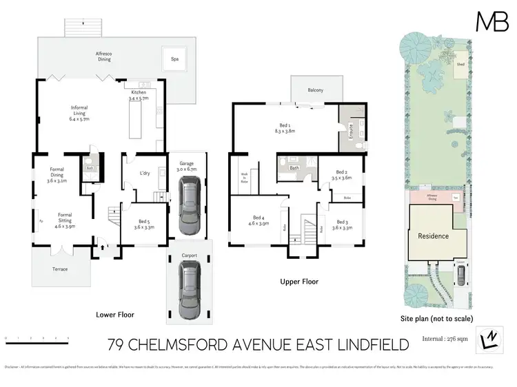 Floorplan of Homely house listing, 79 Chelmsford Avenue, East Lindfield NSW 2070