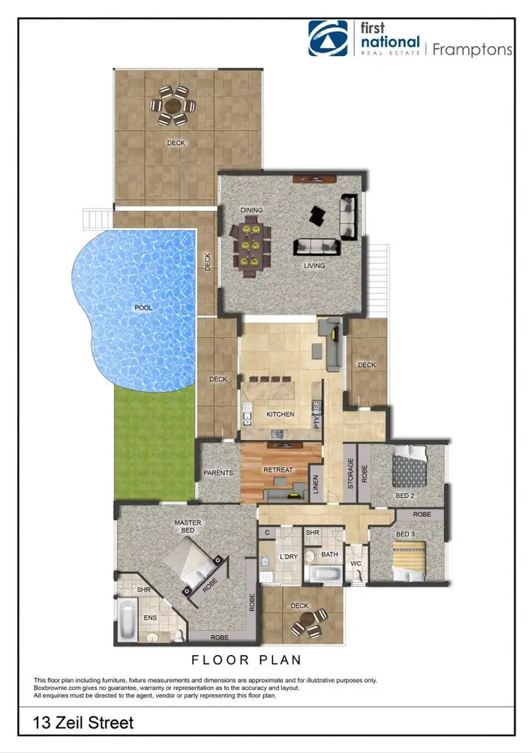 Floorplan of Homely house listing, 13 Zeil Street, Araluen NT 870