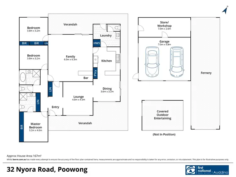 Floorplan of Homely house listing, 32 Nyora Road, Poowong VIC 3988
