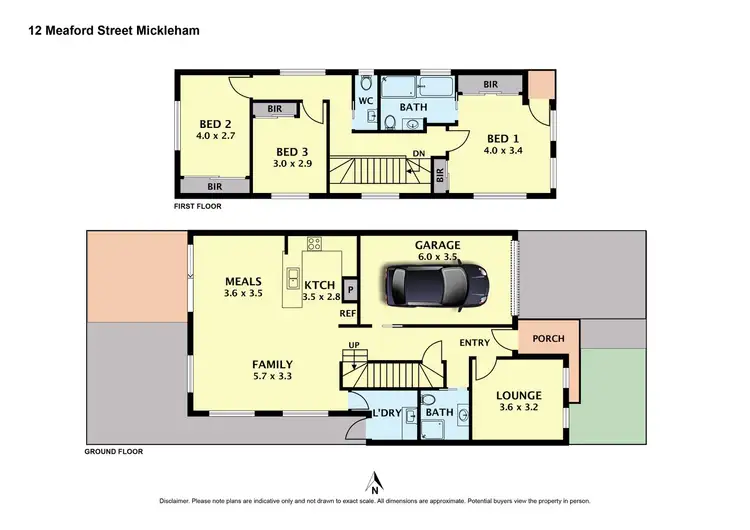 Floorplan of Homely house listing, 12 Meaford Street, Mickleham VIC 3064