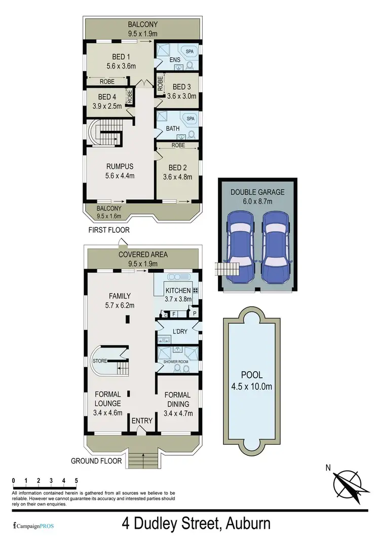 Floorplan of Homely house listing, 4 Dudley Street, Auburn NSW 2144