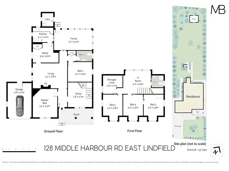 Floorplan of Homely house listing, 128 Middle Harbour Road, East Lindfield NSW 2070