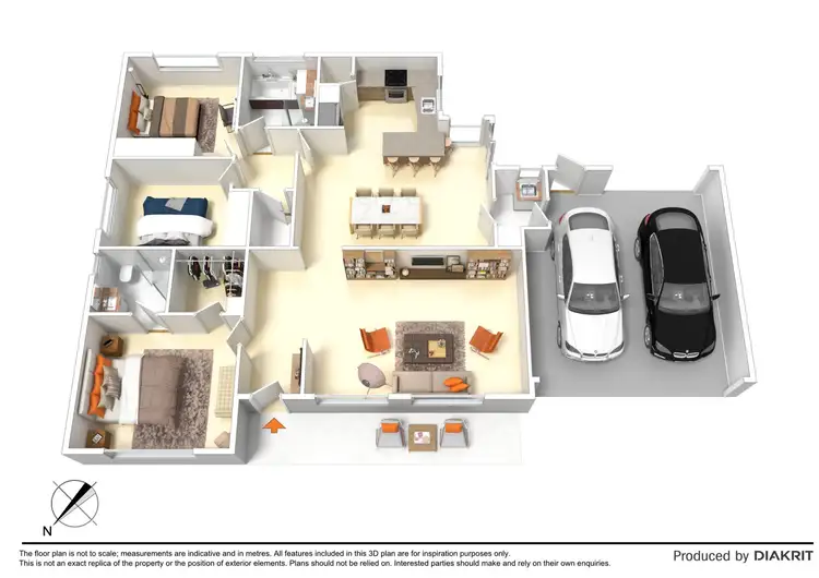 Floorplan of Homely house listing, 2/53 Riddell Road, Sunbury VIC 3429