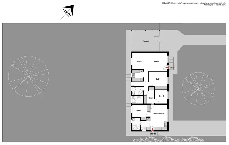 Floorplan of Homely house listing, 6 Nicholas Street, Higgins ACT 2615