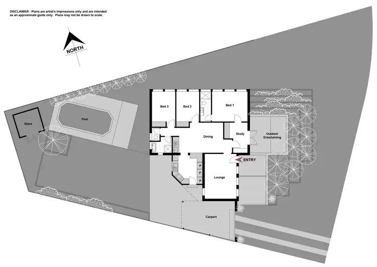 Floorplan of Homely house listing, 43 Marlock Street, Rivett ACT 2611