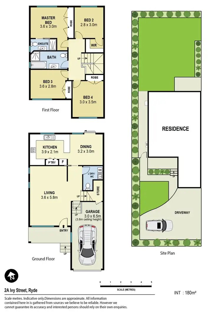 Floorplan of Homely semi-detached listing, 2a Ivy Street, Ryde NSW 2112