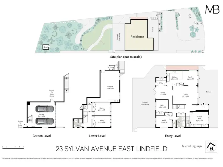 Floorplan of Homely house listing, 23 Sylvan Avenue, East Lindfield NSW 2070