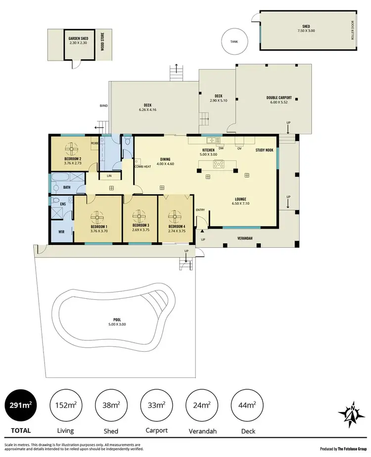 Floorplan of Homely house listing, 2 Correa Street, Blackwood SA 5051