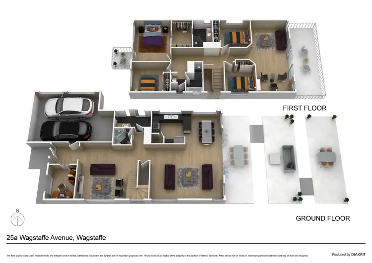 Floorplan of Homely house listing, 25A Wagstaffe Avenue, Wagstaffe NSW 2257