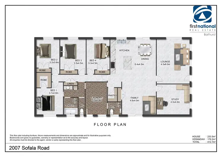 Floorplan of Homely house listing, 2007 Sofala Road, Peel NSW 2795