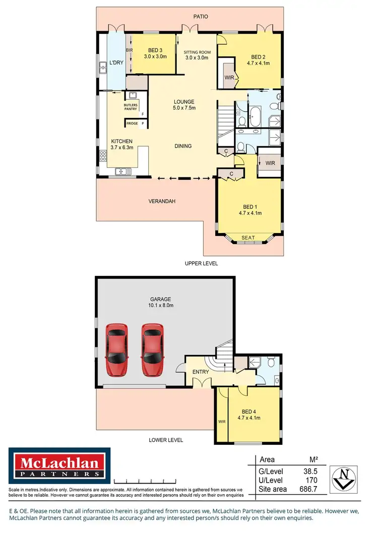Floorplan of Homely house listing, 17 Burrawong Street, Bateau Bay NSW 2261