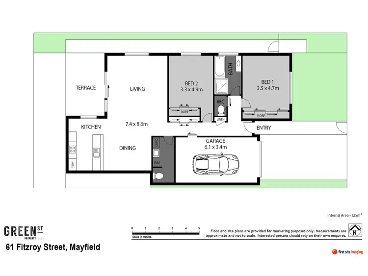 Floorplan of Homely house listing, 61 Fitzroy Street, Mayfield NSW 2304