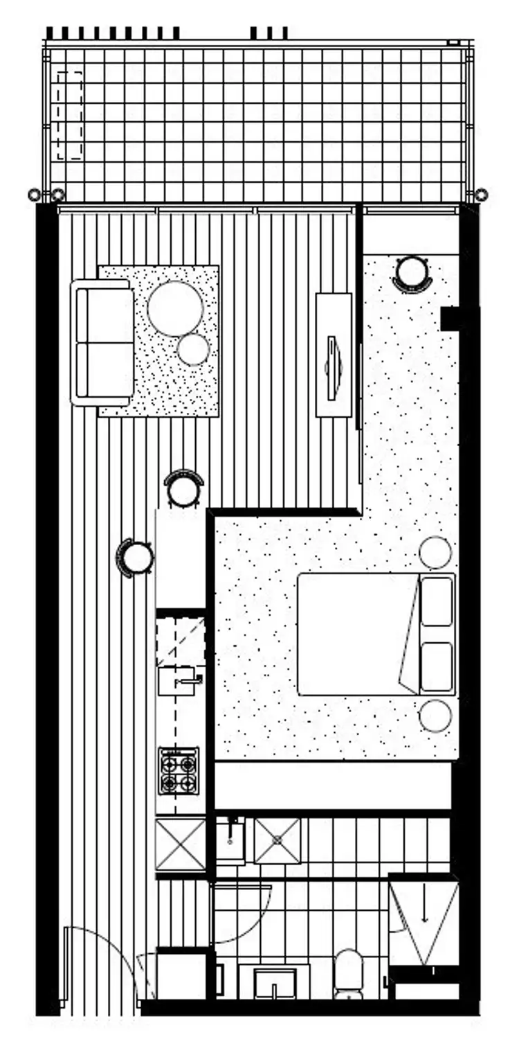 Floorplan of Homely apartment listing, 743/18 Albert Street, Footscray VIC 3011