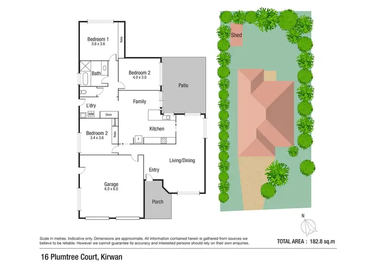Floorplan of Homely house listing, 16 Plumtree Place, Kirwan QLD 4817