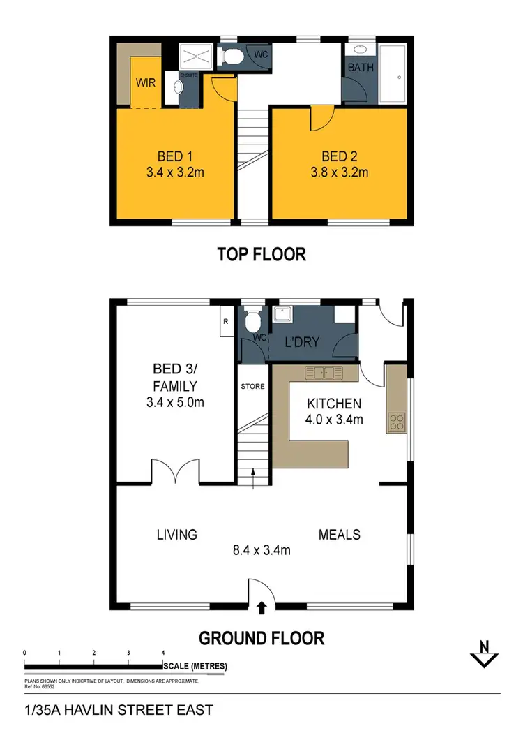 Floorplan of Homely house listing, 35a Havlin Street East, Kennington VIC 3550
