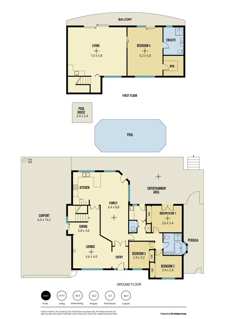 Floorplan of Homely house listing, 35 Coorabie Crescent, Hallett Cove SA 5158