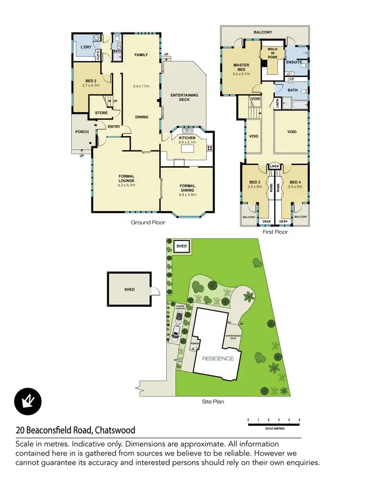 Floorplan of Homely house listing, 20 Beaconsfield Road, Chatswood NSW 2067