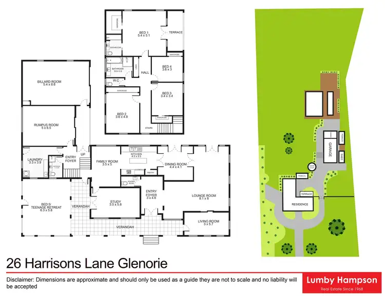 Floorplan of Homely house listing, 26 Harrisons Lane, Glenorie NSW 2157