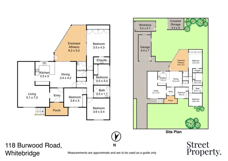 Floorplan of Homely house listing, 118 Burwood Road, Whitebridge NSW 2290