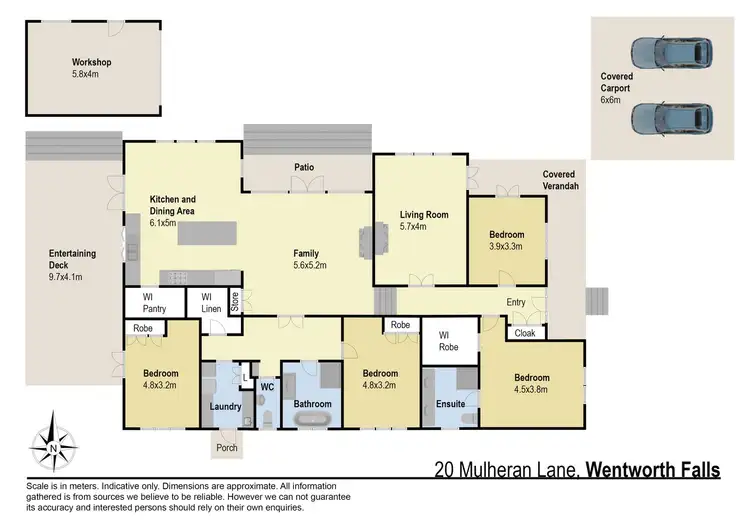 Floorplan of Homely house listing, 20 Mulheran Lane, Wentworth Falls NSW 2782